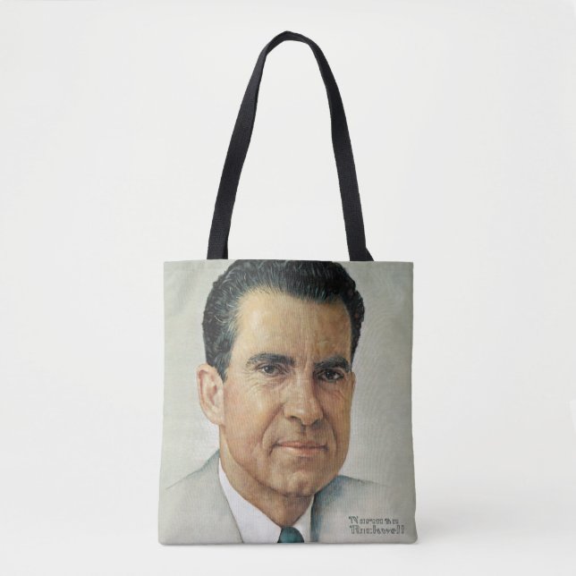 Tote Bag Richard Milhouse Nixon (Devant)