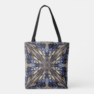 Tote Bag Richesse Du Motif Abstrait De La Lève De Semence