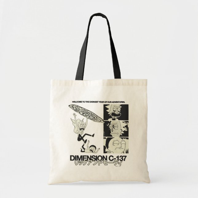 Tote Bag RICK ET MORTY™ | Dimension C-137 (Devant)