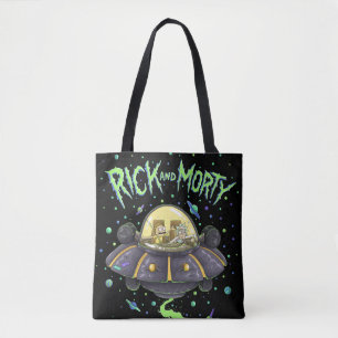 Tote Bag RICK ET MORTY™  Graphique de vol spatial illustré