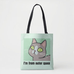 Tote Bag RICK ET MORTY™   Je viens de l'espace extra-atmo