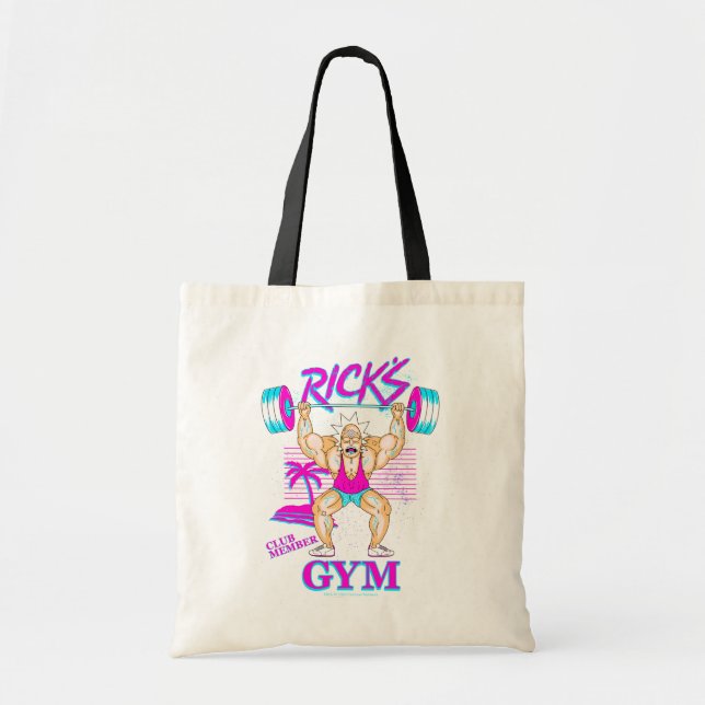 Tote Bag RICK ET MORTY™ | Membre Rick's Gym Club (Devant)