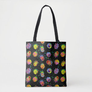 Tote Bag RICK ET MORTY™ Motif psychédélique