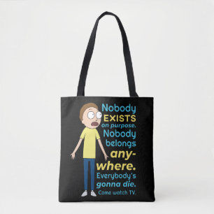 Tote Bag RICK ET MORTY™ Personne N'Existe À Titre Exce