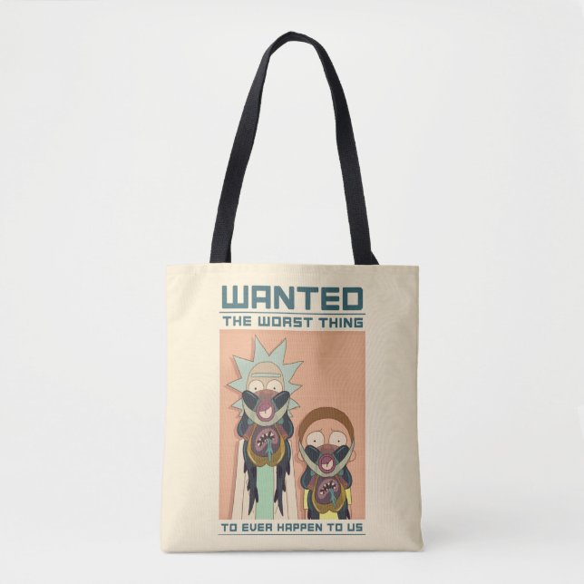 Tote Bag RICK ET MORTY™ | Poster Recherché Glorzo (Devant)