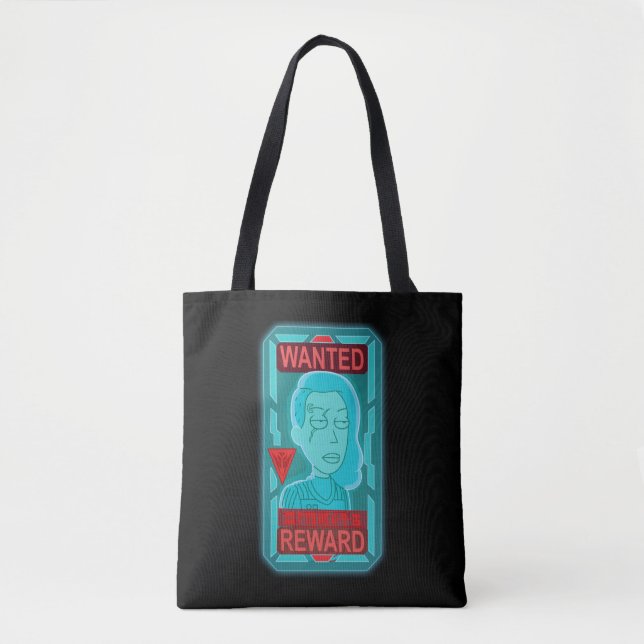 Tote Bag RICK ET MORTY™ | Poster Recherché Space Beth (Devant)