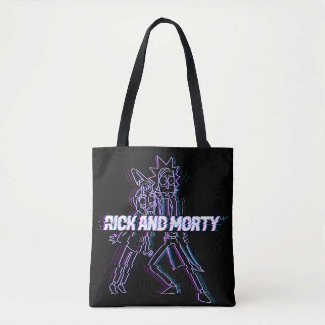 Tote Bag RICK ET MORTY™ | Rick Et Morty Glités (Devant)