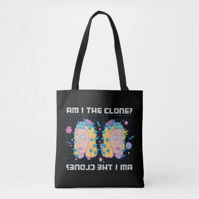 Tote Bag RICK ET MORTY™ | Suis-Je Le Clone ? (Devant)