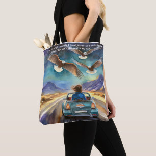 Tote Bag Rick London Conduisant Dans Le Noir Bande Dessinée