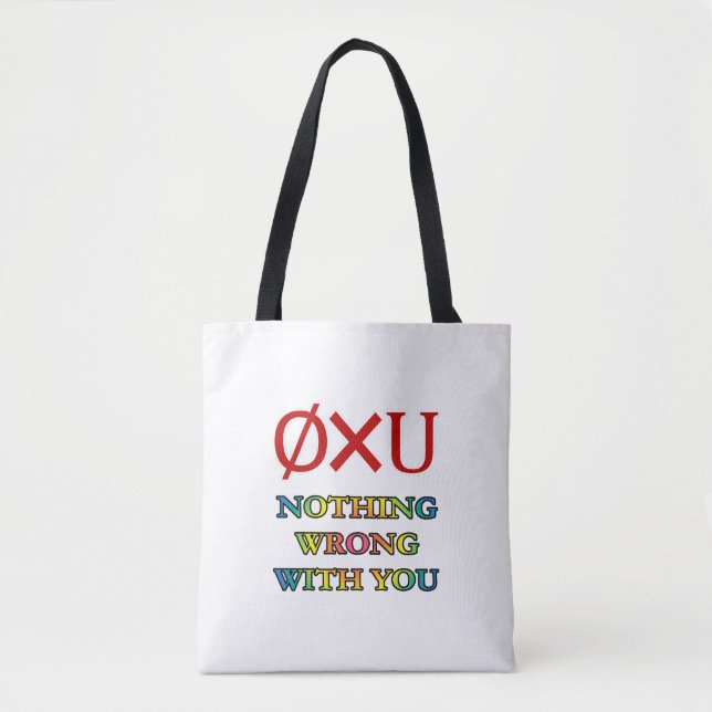 Tote Bag Rien de mal avec vous (Devant)