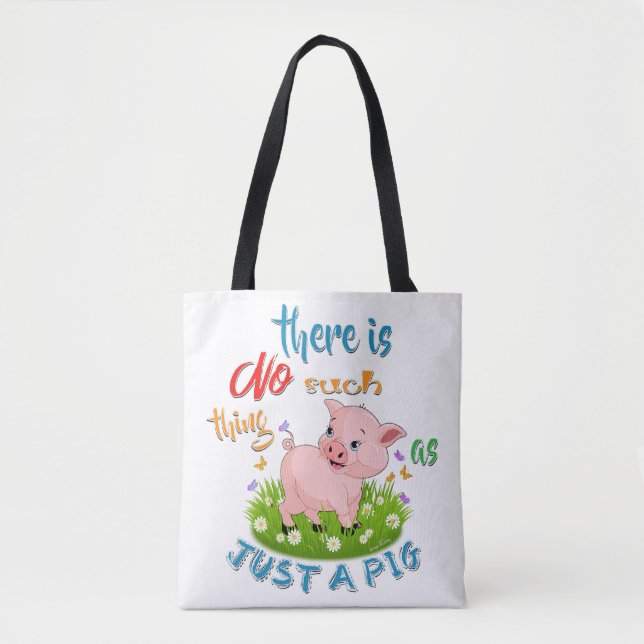 Tote Bag Rien de tel qu'un porc (Devant)