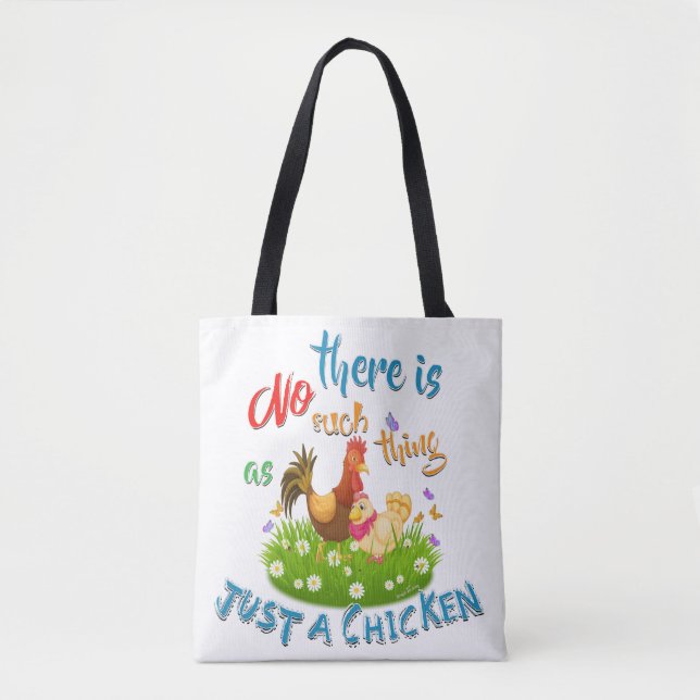 TOTE BAG RIEN DE TEL QU'UN POULET (Devant)