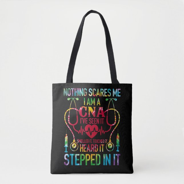 Tote Bag Rien Ne Me Fait Peur Infirmière Infirmière Infirmi (Devant)