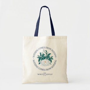 Tote Bag Rien Ne Vient De Rien - Le Lotus Blanc