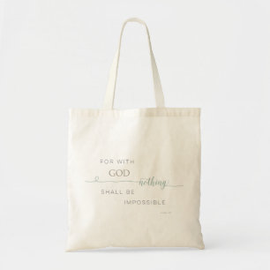 Tote Bag Rien N'Est Impossible
