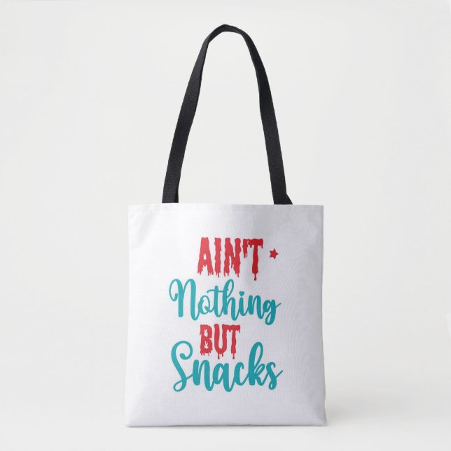 Tote Bag Rien que des snacks (Devant)