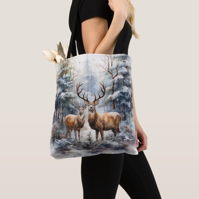 Tote Bag Rinder en Wonderland (De près)