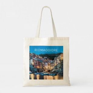 Tote Bag Riomaggiore Cinque Terre La Spezia Italie Panorama