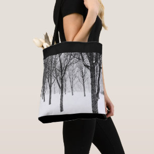 Tote Bag ris I side with trees