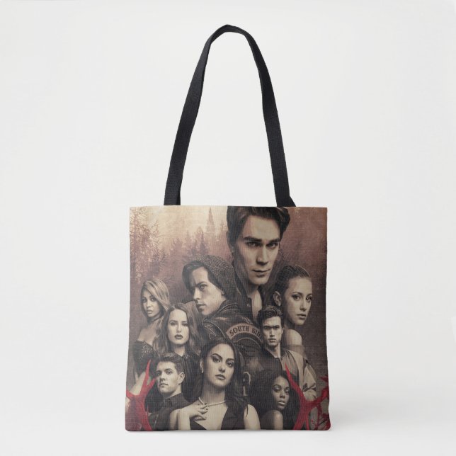 Tote Bag Riverdale Deer Skull Poster (Devant)
