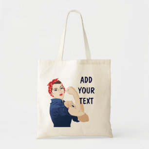 Tote Bag Riveter Rosie personnalisable