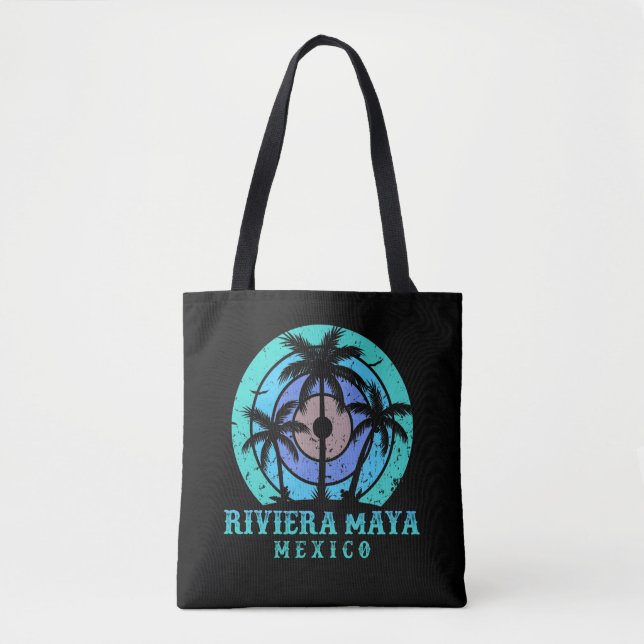 Tote Bag Riviera Maya Mexique (Devant)