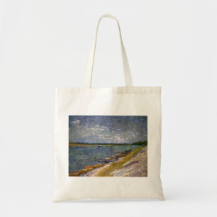 Tote Bag Rivière avec bateaux à rames par Vincent van Gogh