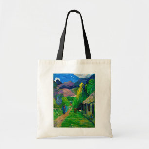 Tote Bag Road in Tahiti, Gauguin