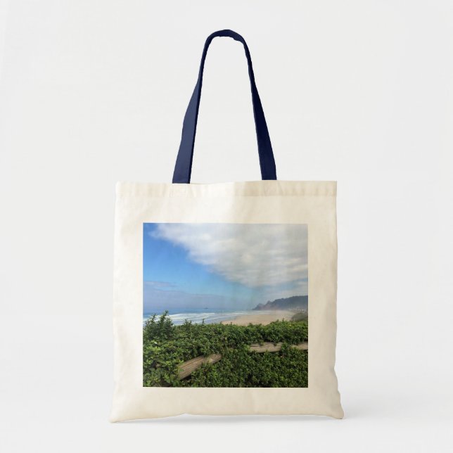 Tote Bag Roads End, Lincoln City, Oregon (Devant)