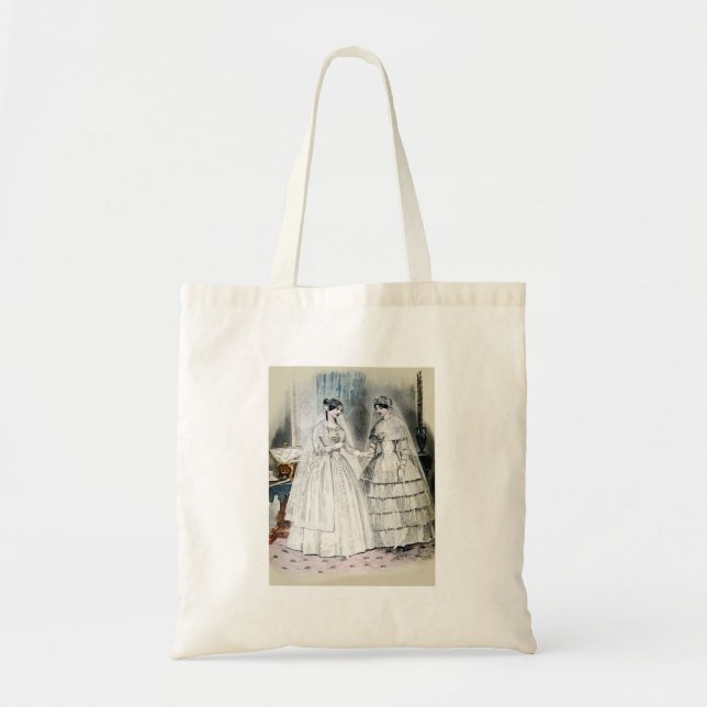 Tote Bag Robe Mariage vintage (Devant)