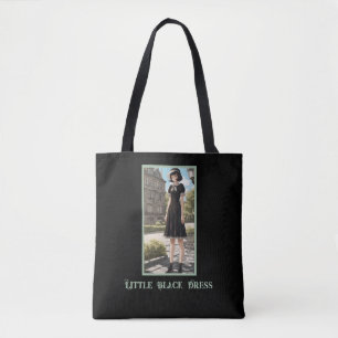 Tote Bag Robe noire classique à imprimer LBD