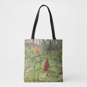 Tote Bag Robin des Bois dans la forêt