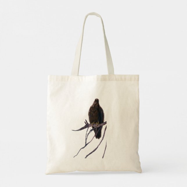 Tote Bag Robin et aigle royal juvénile (Dos)