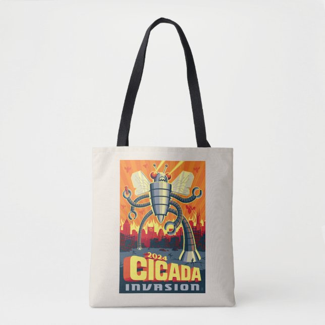 Tote Bag Robot Canada (Devant)