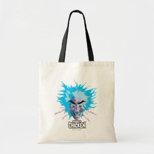 Tote Bag Robot chicken Scientist Head Graphic