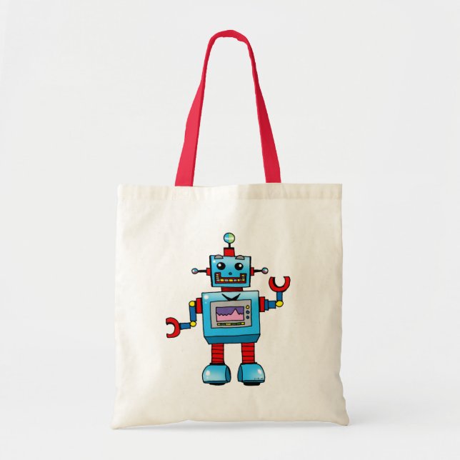 Tote Bag Robot mignon (Devant)