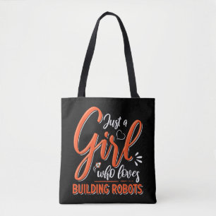 Tote Bag Robotique Ingénieur Robot Amateur d'ingénierie Gir