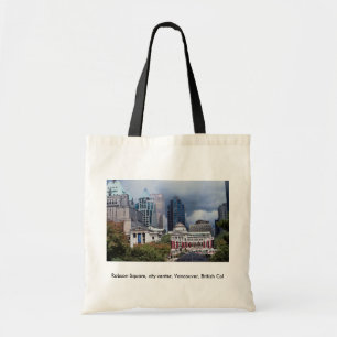 Tote Bag Robson ajustent, centre de la ville, Vancouver,