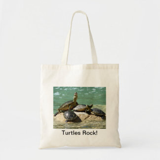 Tote Bag Roche de tortues !