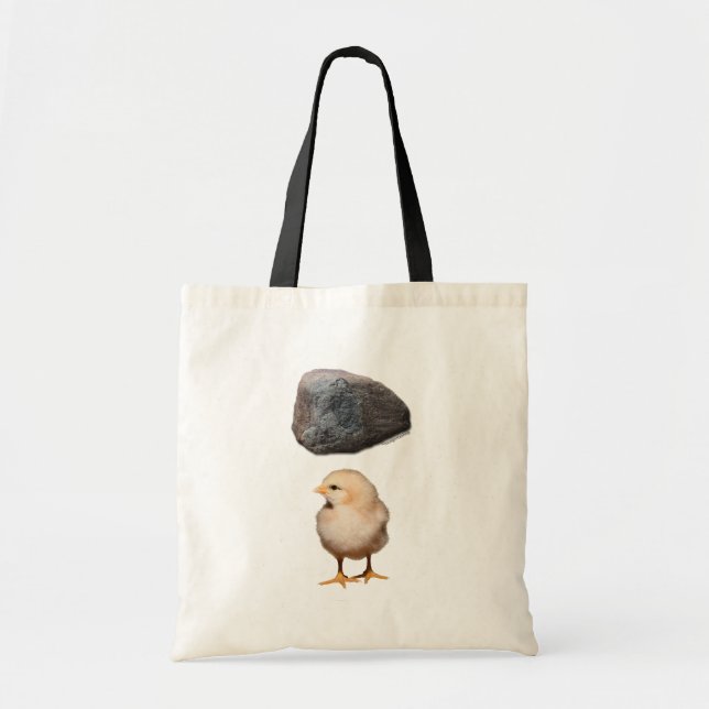 Tote Bag Roche + Poussin (Devant)