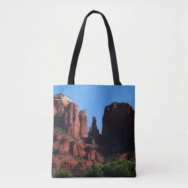 Tote Bag Rocher de la Cathédrale à Sedona Arizona Monument (Devant)