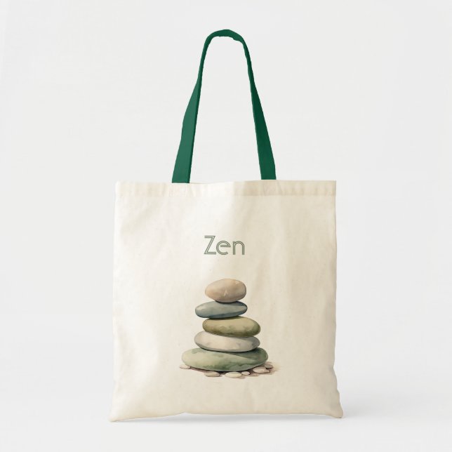 Tote Bag Roches Zen  (Devant)