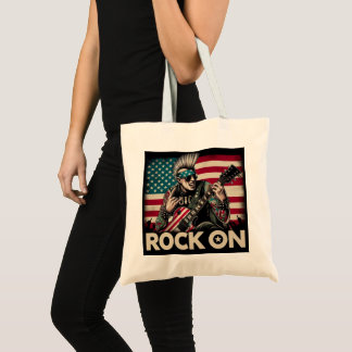TOTE BAG ROCK AND ROLL TOTE BAGS