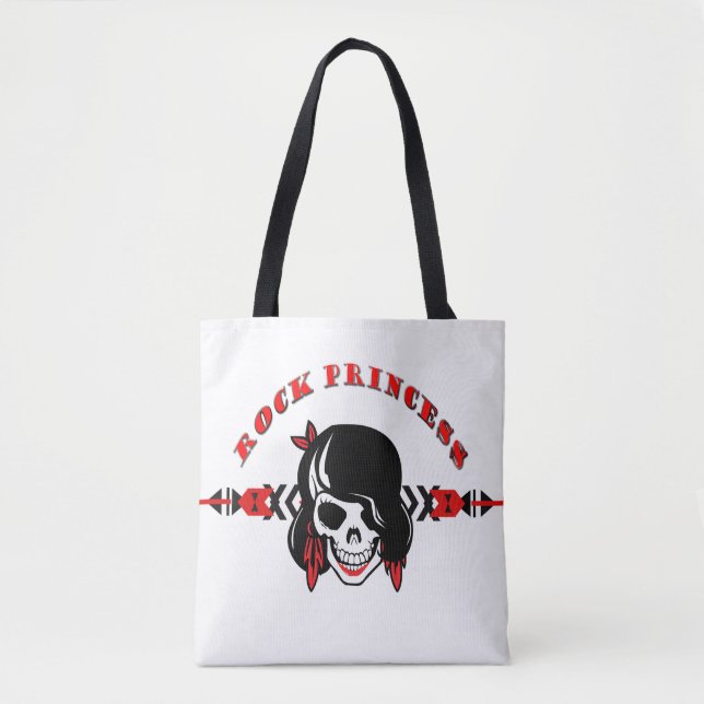 Tote Bag Rock Princess (Devant)