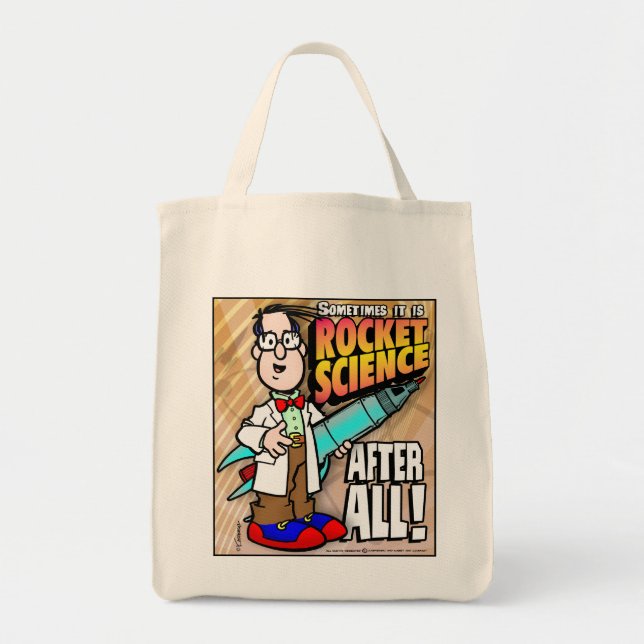 Tote Bag Rocket Science (Devant)