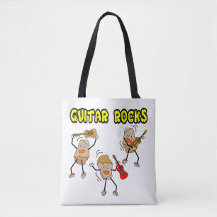 Tote Bag Rocks de guitare