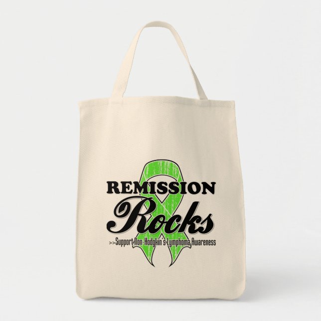 Tote Bag Rocks de remise - Sensibilisation aux lymphomes no (Devant)