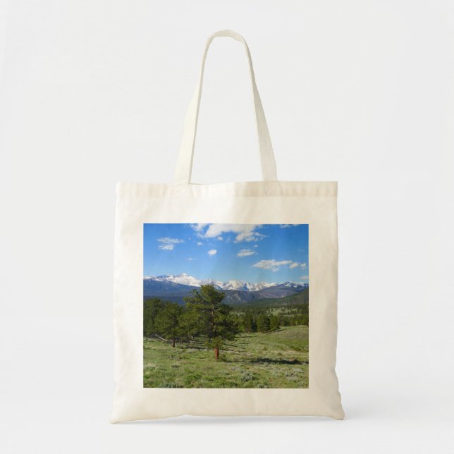 Tote Bag Rocky Mountain View Paysage Pittoresque (Devant)