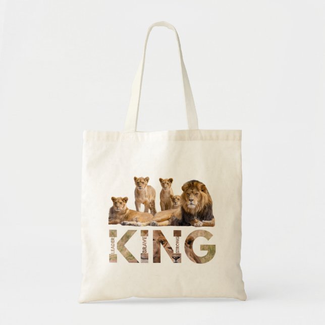 Tote Bag Roi de la Forêt  (Devant)