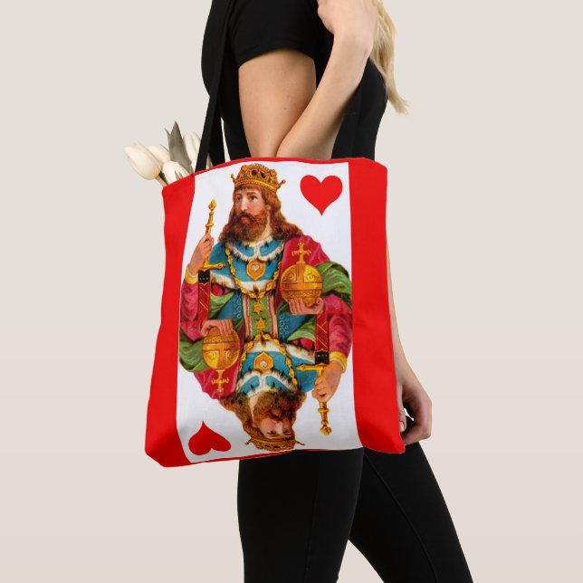 Tote Bag Roi des Coeurs Reine des Coeurs (De près)